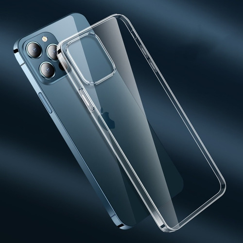 Imagem 2 de 8 de Capinha Clear Space Hybrid Para iPhone 13 13 Pro 13 Pro Max