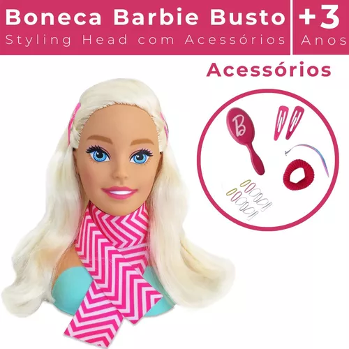 Boneca Barbie para Pentear e Maquiar - Será que conseguimos fazer