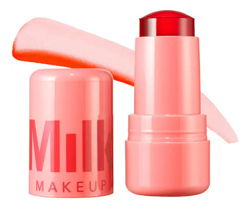 Rubor Milk Makeup Cooling Water Jelly Tint Lip Tono Del Maquillaje Spritz - Coral Orange