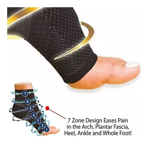 5 Calcetines De Compresión Unisex Para Aliviar El Dolor De L