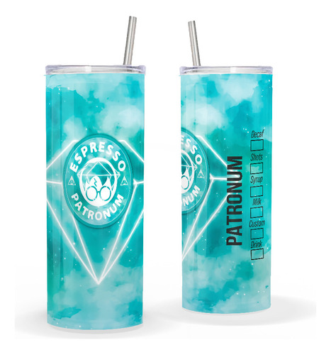 Termo Premium Para Cafe Skinny Tumbler Harry Potter