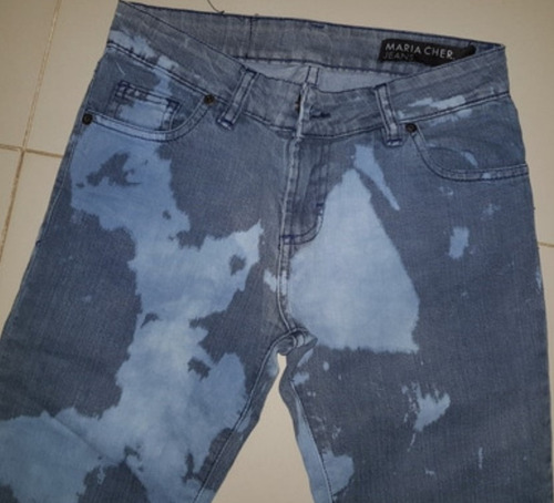 Jeans Maria Cher Talle 24 Rigido