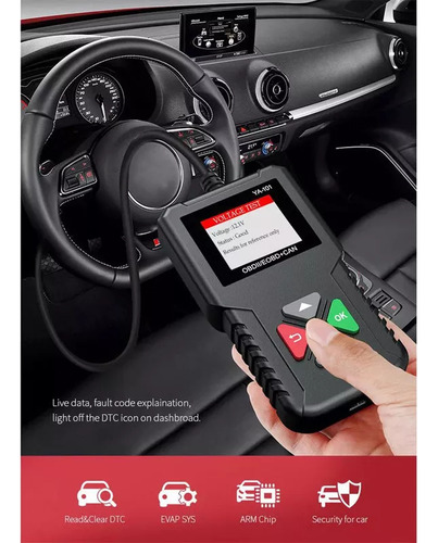 Lector De Códigos Portugueses Del Escáner Automotriz Obd2
