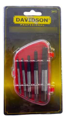 Extractor De Tornillos Rosca Izquierda X 4pzs Davidson