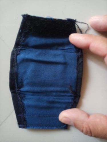 Insignia De Grado De Policia De Tela 2 Barras Doradas (Usado)