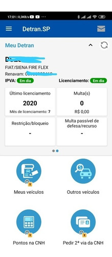 Fiat Siena 2006 1.0 Fire Flex 4p