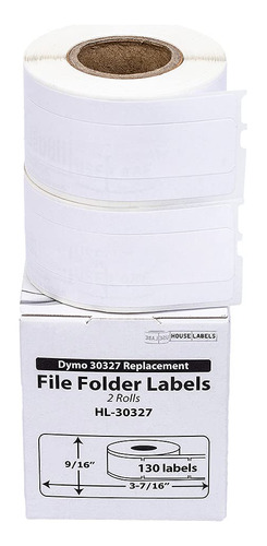 Rollo Dymo-para Folder Labels   -sin Bpa