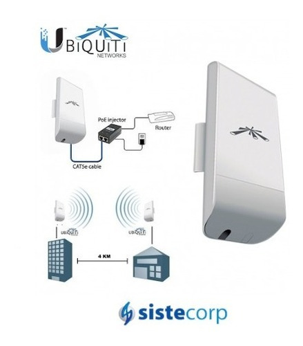 Ubiquiti Nanostation Loco M2 Interiores/exteriores