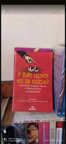 Libro Y De Quién Es La Culpa? Jaime Lopera Y Marta Bernal