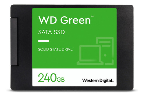 Disco Rígido Hdd Sólido Ssd Western Digital 240gb Green