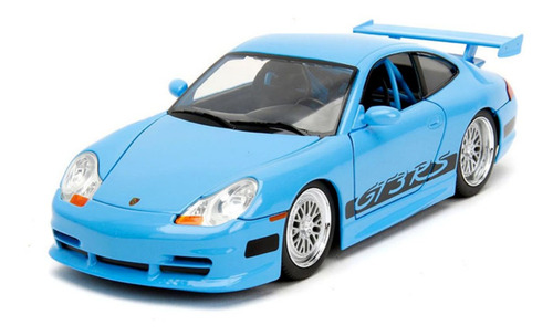 Brian's Porsche 911 Gt3 Rs Azul Rapido Y Furioso 1:24 Jada