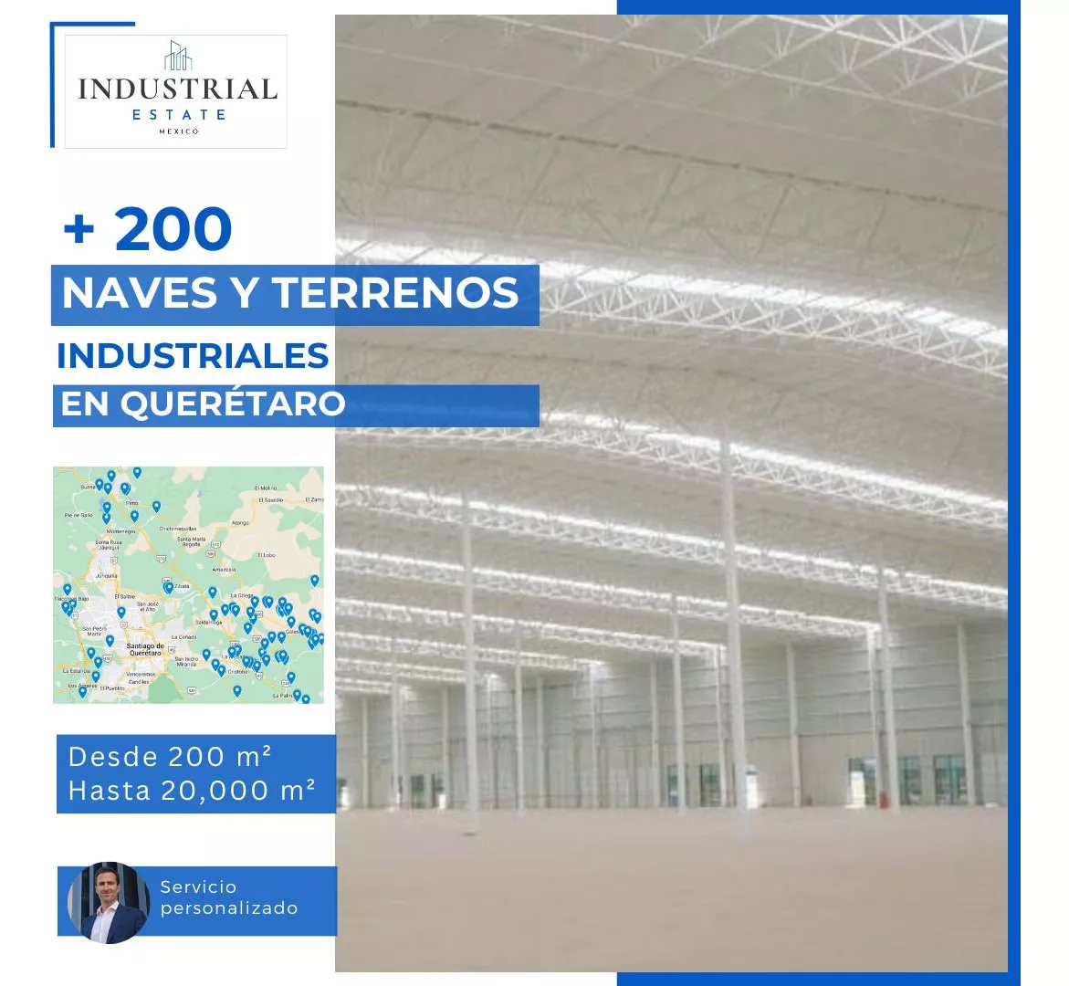 Nave Industrial En Venta Sobre La Carretera México-quéretaro 4038 M2