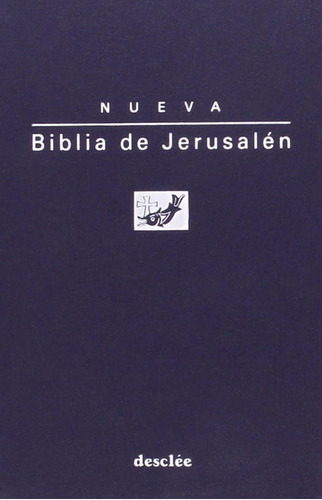Libro: Biblia Jerusalén Bolsillo Modelo 1