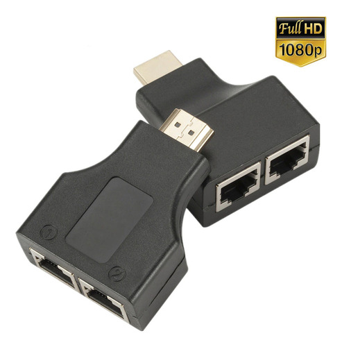 Adaptador Extensor Hdmi A Rj45 Cable Utp Lan Rj45 1080p