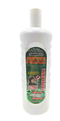 Shampoo Repelente Para Piojos 1.1 L Indio Papago Envio Full
