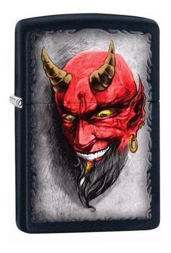 Encendedor Zippo Modelo 28862 - Tattoo Devil - Original