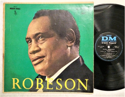 Vinilo Paul Robeson Negro Spirituals Coro Gospel Blues 50s 