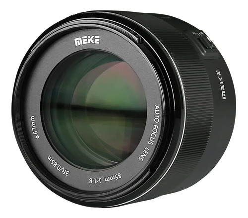 Lente Meke 85mm F1.8 Para Camara Slr Digital Montura Eos Ef