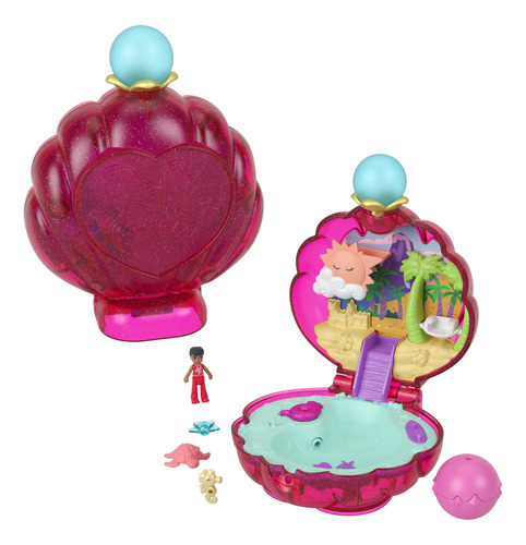 Polly Pocket Set De Juego Compacto De Conchita Bahía Mágica