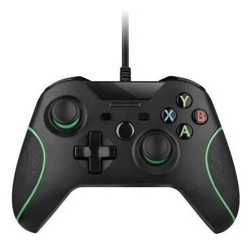 Controle Joystick P/ Xbox One Pc Com Fio Cabo 2,10m Usb Feir