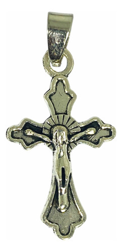 Colgante Cruz Cristo Jesús  Crucifijo 39x18x3mm Modelo 6