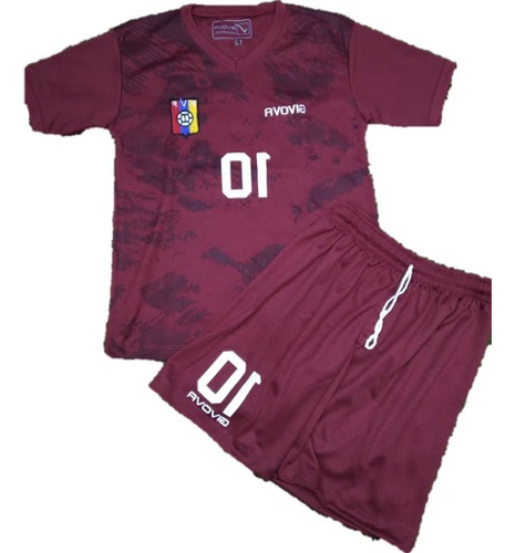 Conjunto Selección Venezuela Vinotinto Para Niños 