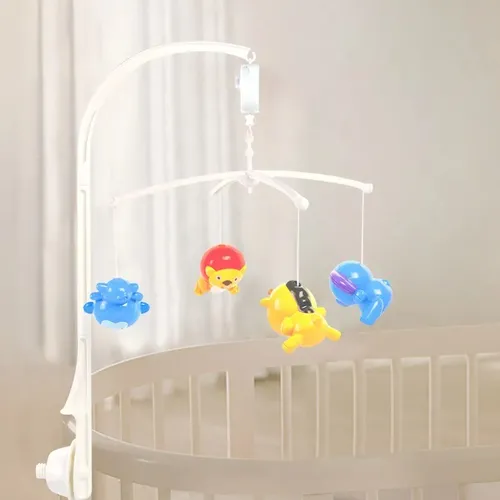 Movil Musical Para Bebe Para Cuna O Corral Animales 0305