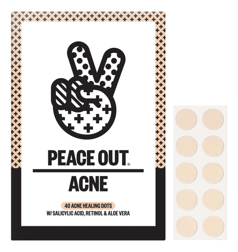 Peace Out Skincare Jumbo Puntos Curativos Para El Acne. Parc