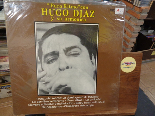 Hugo Diaz Y Su Armonica Puro Ritmo Con Vinilo Folklore J