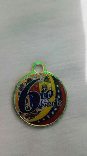 Medallas De Graduacion Vitrificada De 6to Grado Y Preescolar