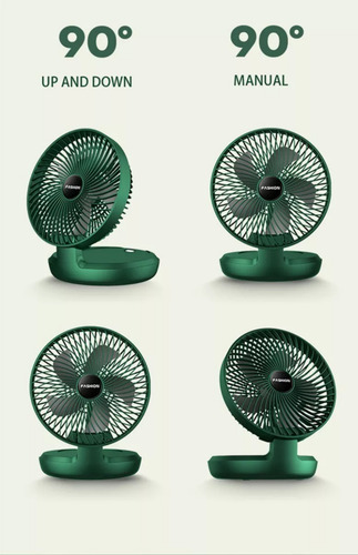 Ventilador De Ventana Generic Usb V8 B-0300 3 Velocidades