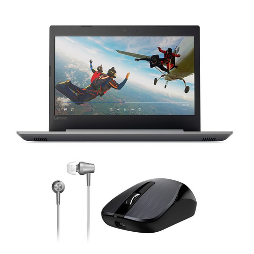 Notebook Lenovo Ip 320 N3350 4gb 500gb W10 + Mouse Mh 8015
