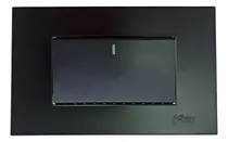 Comprar Interruptor Apagador Sencillo Doble Triple Negro De Lujo