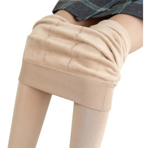 Leggins-mallas De Terciopelo-peluche Termicos For Dama