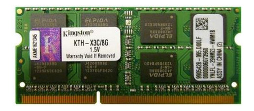 Memoria Notebook  8gb 1 Kingston Kth-x3c/8g Nueva 