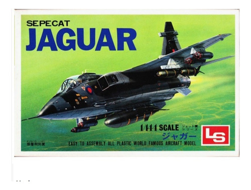 Avion Sepecat Jaguar 1/144 Ls