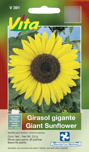 Semillas De Girasol Gigante