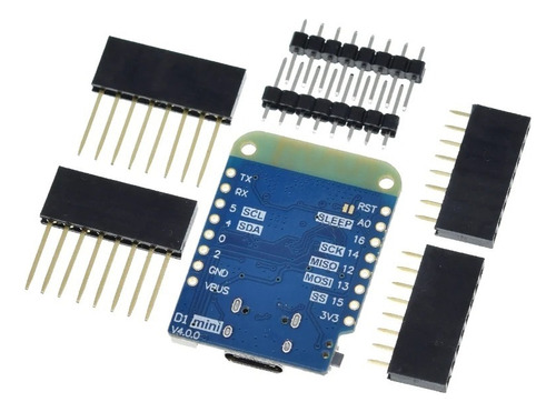 Wemos D1 Mini Esp8266 Nodemcu + Pantalla Oled 0.66 Ssd1306