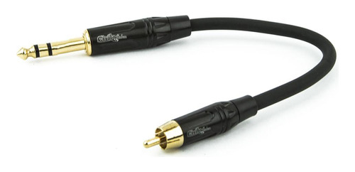 Cabo Adaptador Rca Para P10 Profissional Estereo - 10 Metros