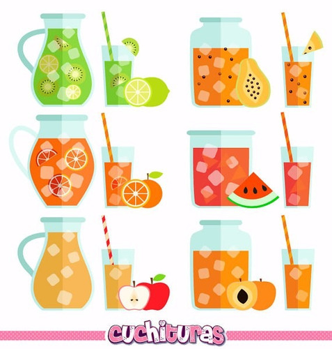 Kit Imprimible Frutas Imagenes Clipart Cod 2