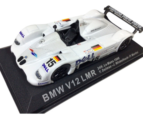 Auto Coleccion Bmw V12 Lmr 24 Horas Le Mans 1999 Lemans 1/43