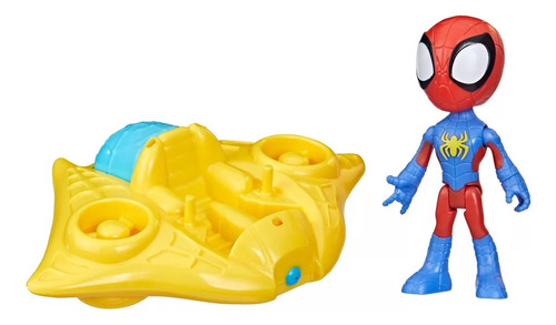 Hombre Araña Balsa Aracnida Hasbro - Spidey Water Web Raft