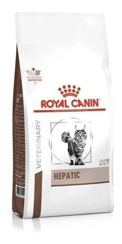 Imagen 2 de 2 de Alimento Royal Canin Veterinary Diet Feline Hepatic Para Gato Adulto Sabor Mix En Bolsa De 1,5 Kg