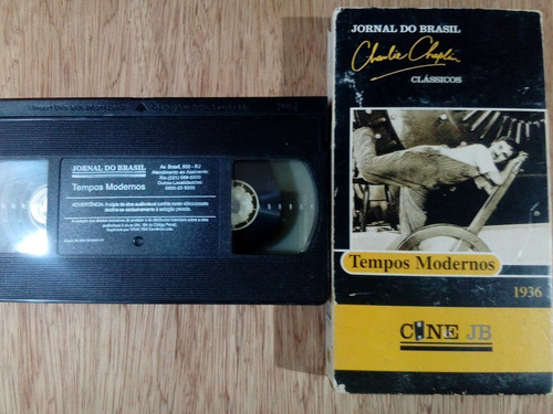 Vhs Charlie Chaplin - Tempos Modernos