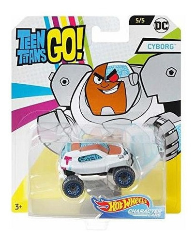 Hot Wheels Teen Titans Go Cyborg Vehicle, Escala 1:64