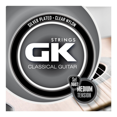 Imagen 1 de 2 de Encordado Gk 960sp Para Guitarra Clasica