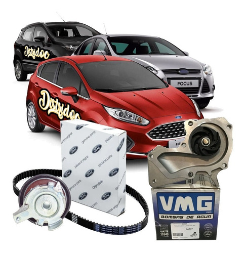 Kit Distribucion C/bomba Fiesta Ecosport Kinetic 1.6 16v