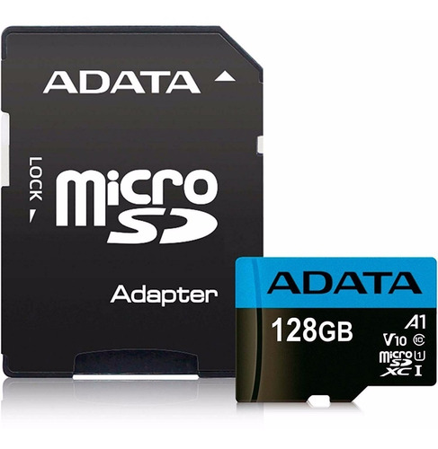 Memoria Micro Sd 128 Gb Adata Ausdx128guicl10a1-ra1