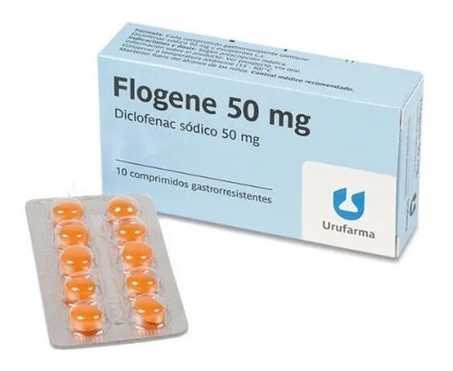 Flogene® 50mg X 10 Tabletas