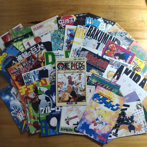 Imagen 2 de 5 de Combo Coleccionable 36 Tapas De Mangas - 9 X 14cm - Animeras